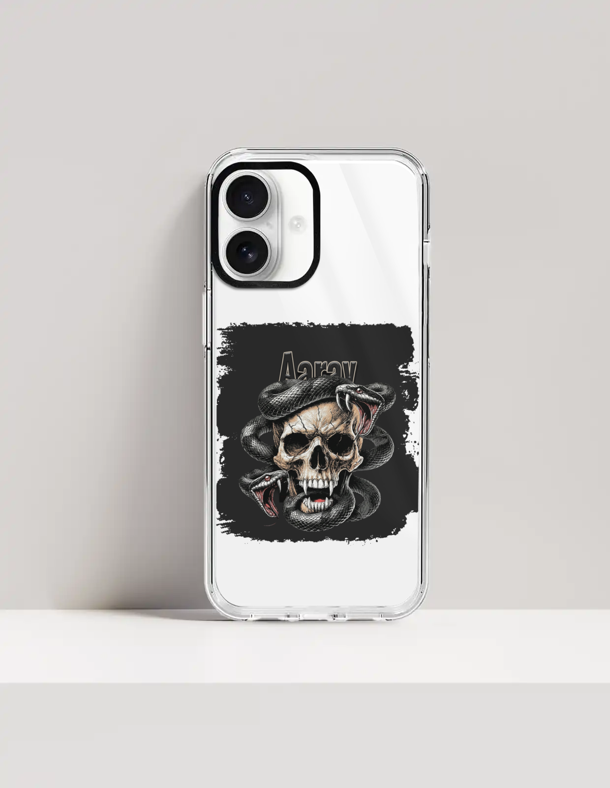 Personalized Graphic Phone Case with Custom Name - iPhone Glass Case Accessories Phone Case