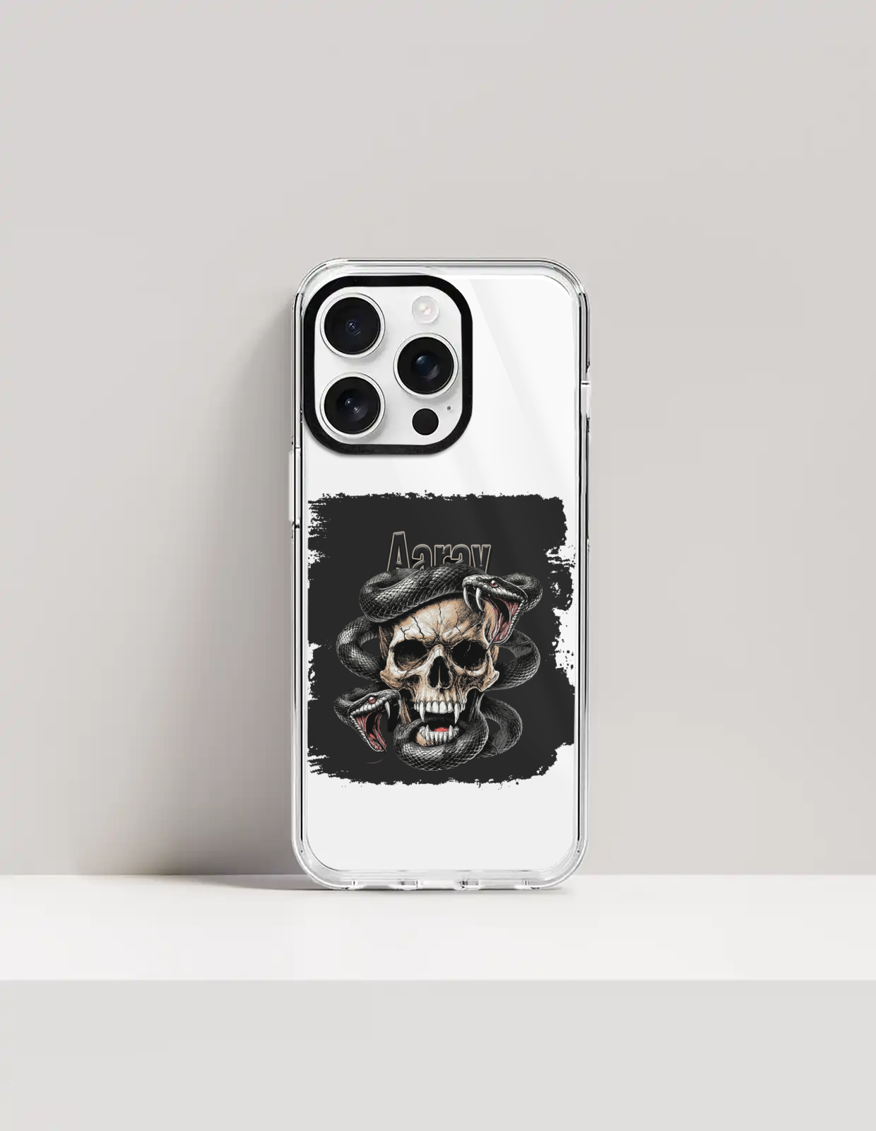 Personalized Graphic Phone Case with Custom Name - iPhone Glass Case Accessories Phone Case