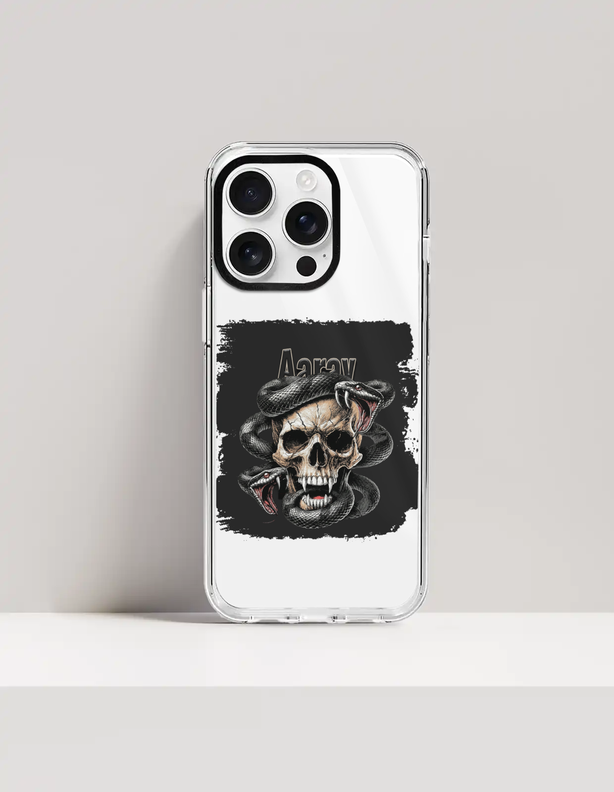 Personalized Graphic Phone Case with Custom Name - iPhone Glass Case Accessories Phone Case
