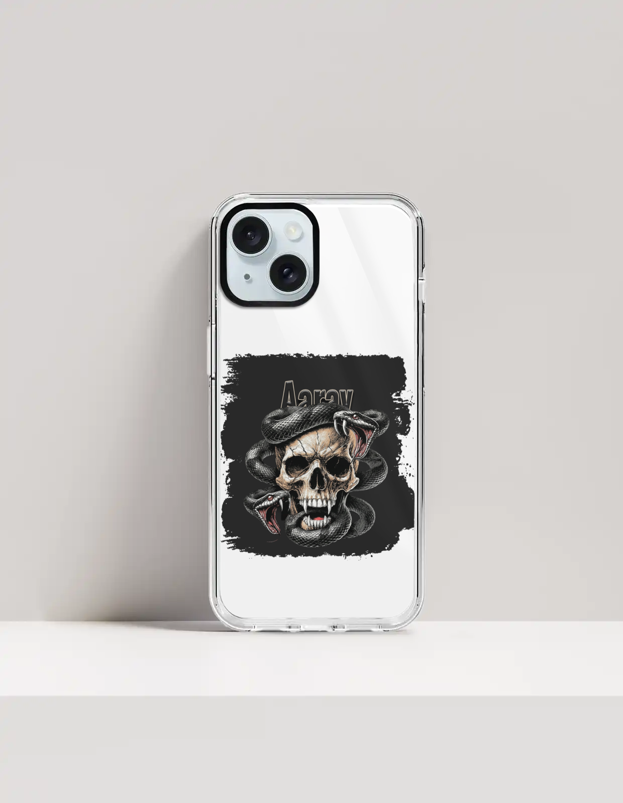 Personalized Graphic Phone Case with Custom Name - iPhone Glass Case Accessories Phone Case