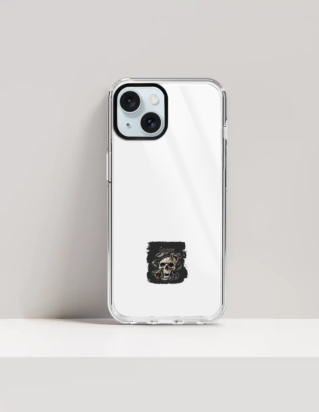 Personalized Graphic Phone Case with Custom Name - iPhone Glass Case Accessories Phone Case