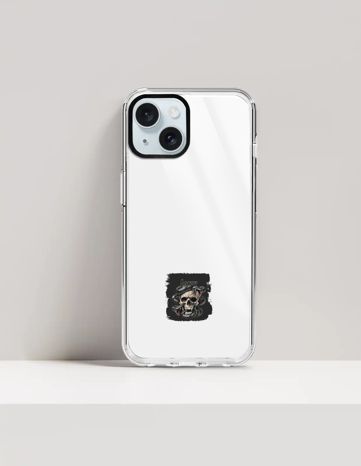 Personalized Graphic Phone Case with Custom Name - iPhone Glass Case Accessories Phone Case
