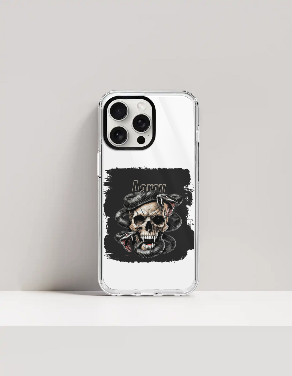 Personalized Graphic Phone Case with Custom Name - iPhone Glass Case Accessories Phone Case