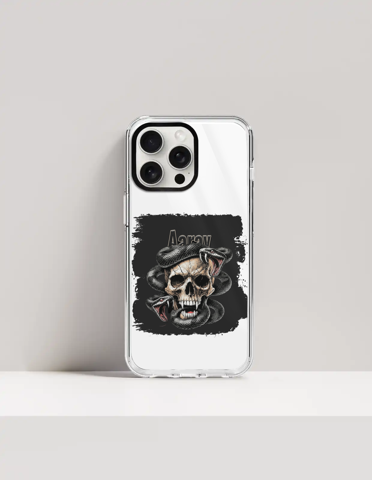 Personalized Graphic Phone Case with Custom Name - iPhone Glass Case Accessories Phone Case
