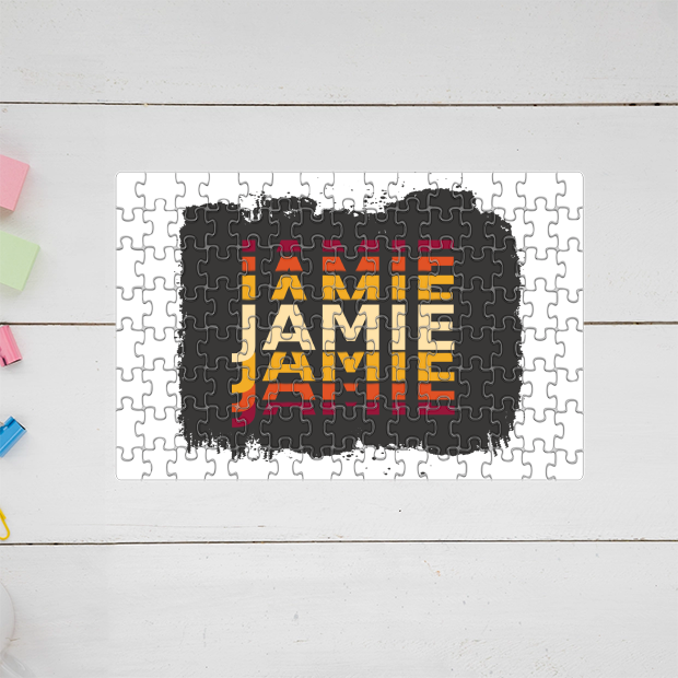Personalized Modern MDF Wooden Puzzles Accessories with Custom Name