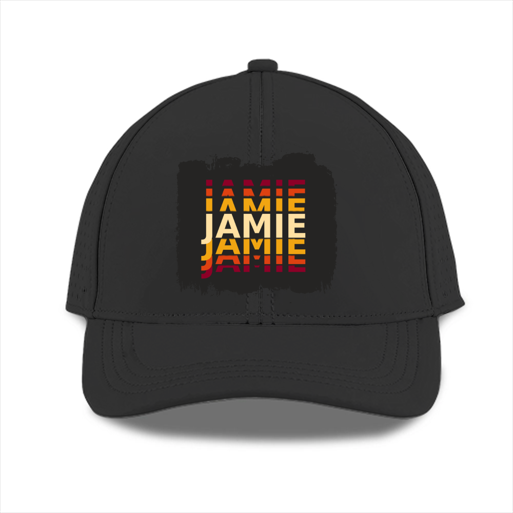 Personalized Modern Sports Cap Dtg with Custom Name