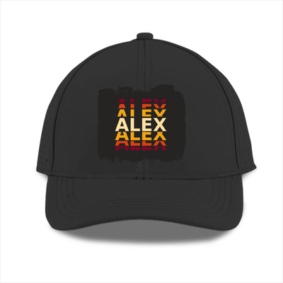 Personalized Modern Sports Cap Embroidery with Custom Name