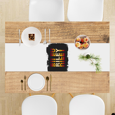 Personalized Modern Accessory with Custom Name - Tablerunner Accessories Accessory