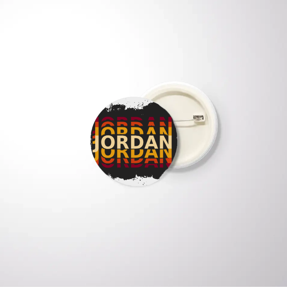 Personalized Modern Accessory with Custom Name - Badge Accessories Accessory