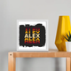 Personalized Modern Framed Poster Dtg with Custom Name