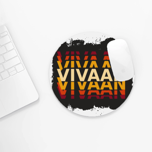 Personalized Modern Mouse Pad Accessories with Custom Name