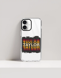 Personalized Grunge Phone Case with Custom Name
