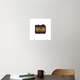 Personalized Grunge Acrylic Poster Accessories with Custom Name