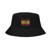 Personalized Grunge Classic Bucket Hat Dtg with Custom Name