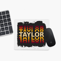 Personalized Grunge Mouse Pad Accessories with Custom Name