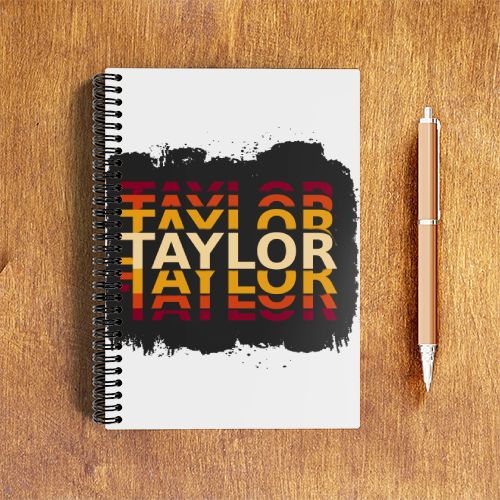 Personalized Grunge Accessory with Custom Name - NotePad Accessories Accessory