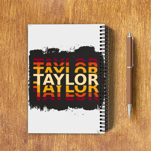 Personalized Grunge Accessory with Custom Name - NotePad Accessories Accessory