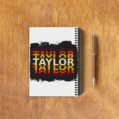 Personalized Grunge Accessory with Custom Name - NotePad Accessories Accessory