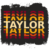 Personalized Grunge Digital Printable Design with Custom Name