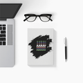 Personalized Modern Notebook Accessories with Custom Name - bold names notebook accessories