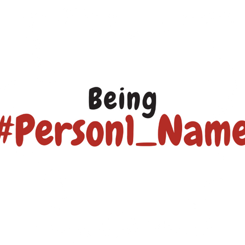 Personalized Digital Printable Design - Playful with Custom Name-DIY