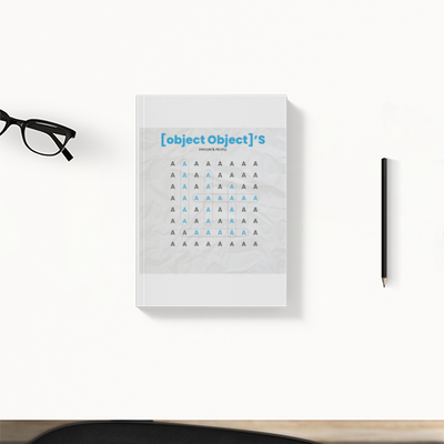 Personalized Accessory - Modern with Custom Name - White image 1