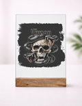 Personalized Acrylic Frame With Stand Printing - Grunge for Individuals Who Like Dark Themes - Casual Wear Gift image 2