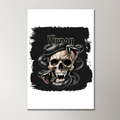 Personalized Acrylic Poster Accessories - Grunge for Individuals Who Like Dark Themes - Casual Wear Gift