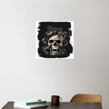 Personalized Acrylic Poster Accessories - Grunge for Individuals Who Like Dark Themes - Casual Wear Gift