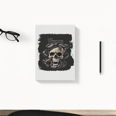 Personalized Accessory - Grunge for Individuals Who Like Dark Themes - Casual Wear Gift - Daily Planner Accessories Accessory