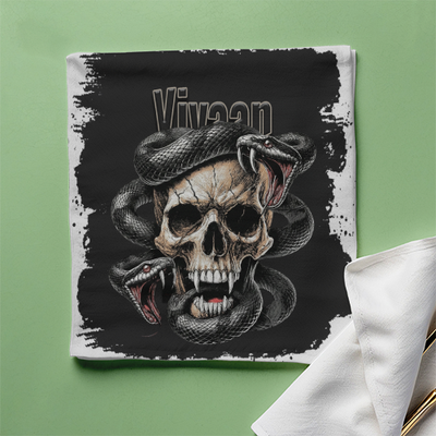 Personalized Accessory - Grunge for Individuals Who Like Dark Themes - Casual Wear Gift - Cloth Napkin Accessories Accessory