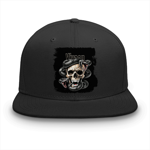 Personalized Classic Snapback Cap Dtg - Grunge for Individuals Who Like Dark Themes - Casual Wear Gift