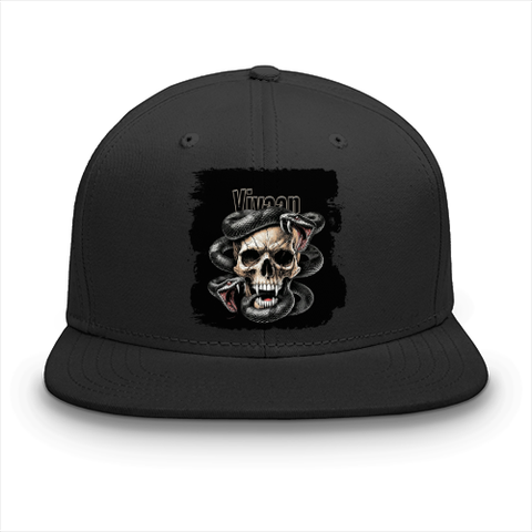 Personalized Classic Snapback Cap Dtg - Grunge for Individuals Who Like Dark Themes - Casual Wear Gift