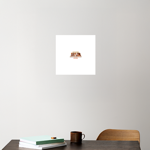 Personalized Acrylic Poster Accessories - Cinematic with Custom Name
