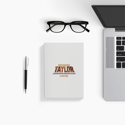Personalized Notebook - Cinematic with Custom Name