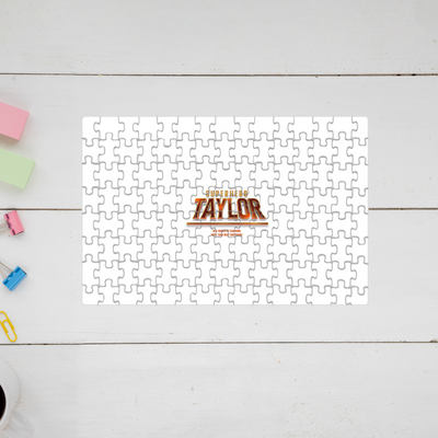 Personalized Jigsaw Puzzle Accessories - Cinematic with Custom Name