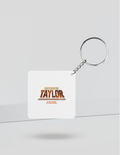 Personalized Keychain - Cinematic with Custom Name