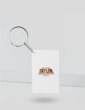 Personalized Keychain - Cinematic with Custom Name