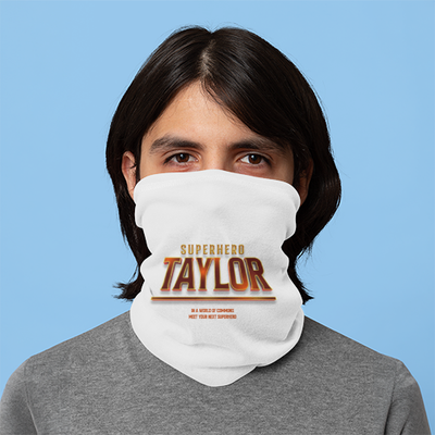 Personalized Accessory - Cinematic with Custom Name - Face Bandana Accessories Accessory
