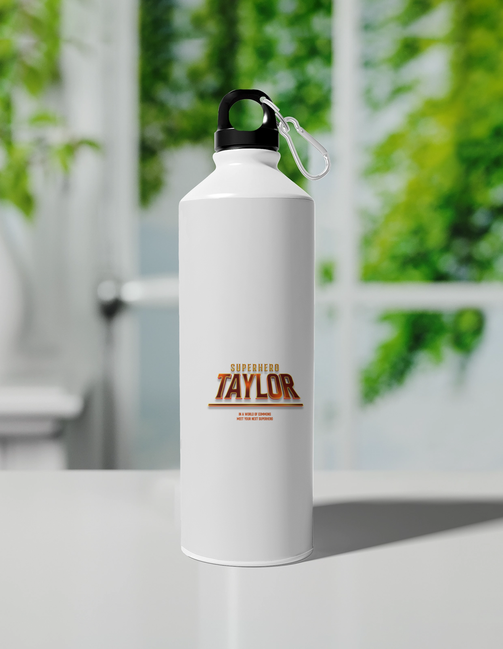 Personalized Accessory - Cinematic with Custom Name - Sipper Bottle Accessories Accessory