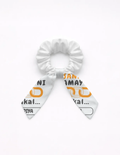Personalized Accessory - Graphic with Custom Name - Female Bow Scrunchies Accessories Accessory