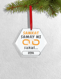 Personalized Accessory - Graphic with Custom Name - Christmas Ornaments Accessories Accessory