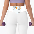 Personalized Female Gym Legging All Over Printed Products - Graphic with Custom Name