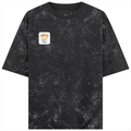 Personalized T-Shirt - Graphic with Custom Name - Acid Wash Oversized Tee Embroidery T-Shirt