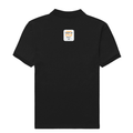 Personalized T-Shirt - Graphic with Custom Name - Male Polo Dtg T-Shirt - Black image 1
