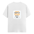 Personalized T-Shirt - Graphic with Custom Name - Female Classic Crew T Shirt Dtg T-Shirt - White image 2