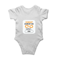 Personalized Rompers Dtg - Graphic with Custom Name - White image 2