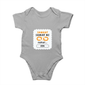 Personalized Rompers Dtf - Graphic with Custom Name - Grey Melange image 1