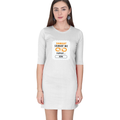 Personalized T-Shirt - Graphic with Custom Name - Female T Shirt Dress Dtg T-Shirt - White image 1