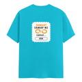 Personalized T-Shirt - Graphic with Custom Name - Male Classic Crew T Shirt Dtf T-Shirt - SkyBlue image 2